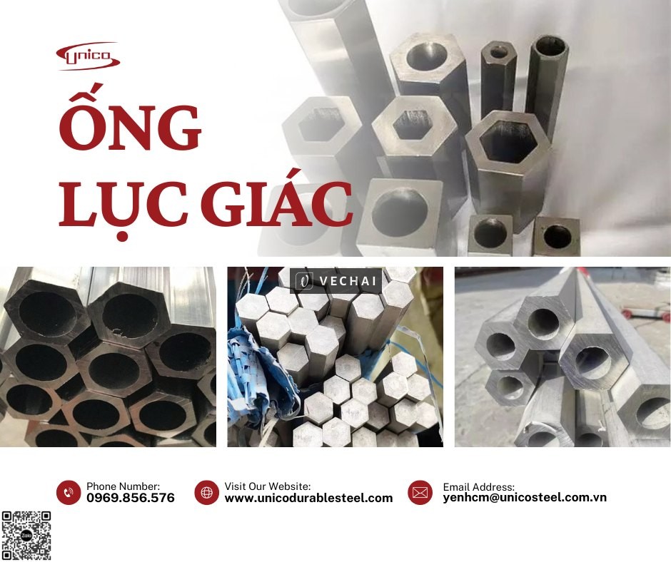 ỐNG LỤC GIÁC: GIẢI PHÁP CƠ KHÍ TỐI ƯU CHO TRUYỀN ĐỘNG VÀ CHỊU LỰC XOẮN