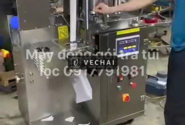 Máy đóng gói trà túi lọc tem chỉ – tự động hóa
