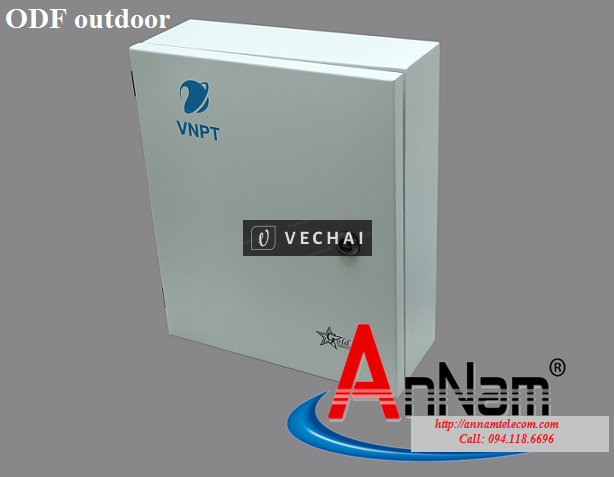 Hộp phối quang ODF 12Fo ngoài trời, Hộp phối quang ODF 12FO lắp Chuẩn RACK 19