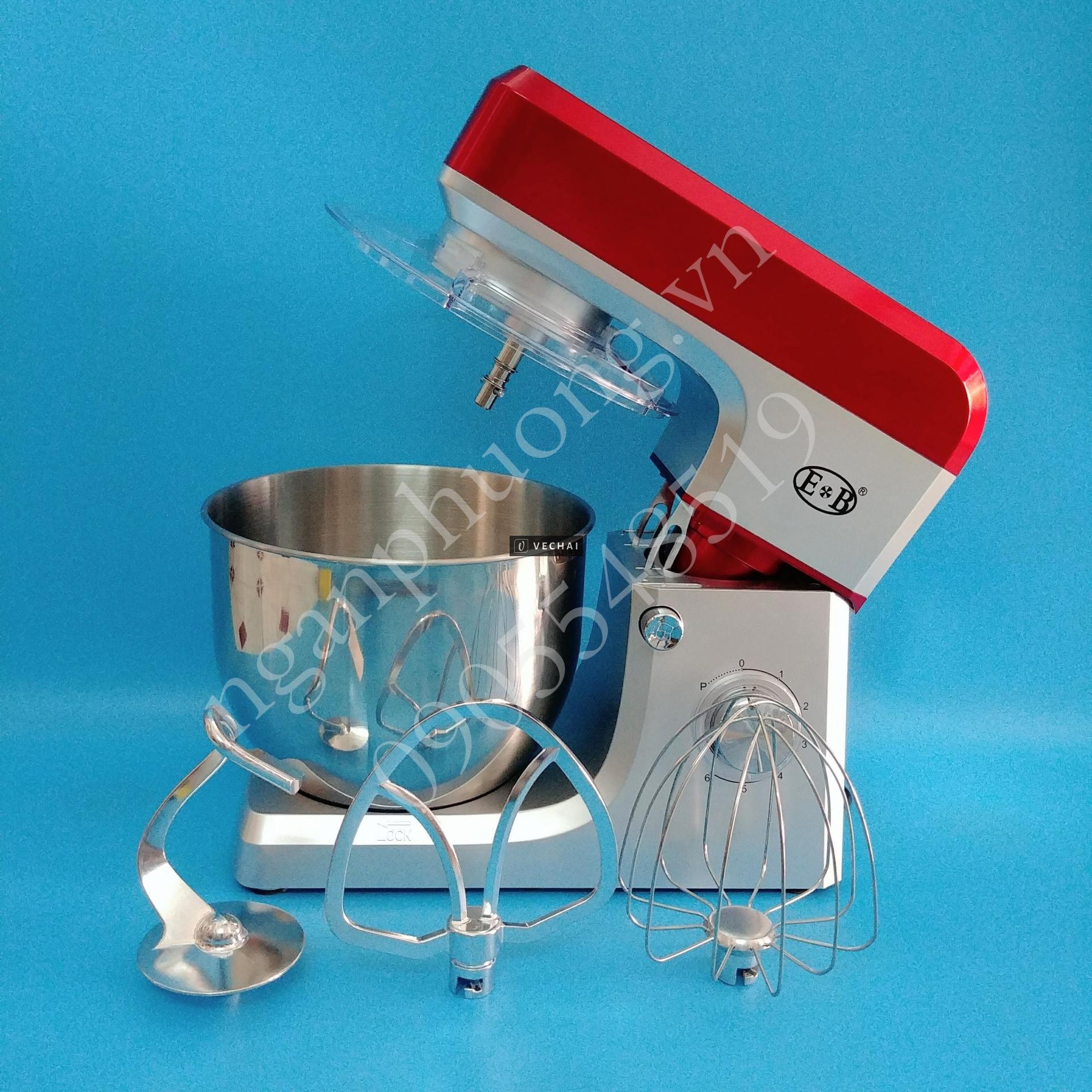 Máy đánh trứng cầm tay – máy đánh trứng để bàn, trộn bột công nghiệp, bồn 4L – 5L – 6L – 7L