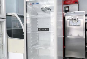 THANH LÝ TỦ MÁT 1 CÁNH KÍNH HIỆU ALASKA INVERTER  – KÍNH LOW-E.