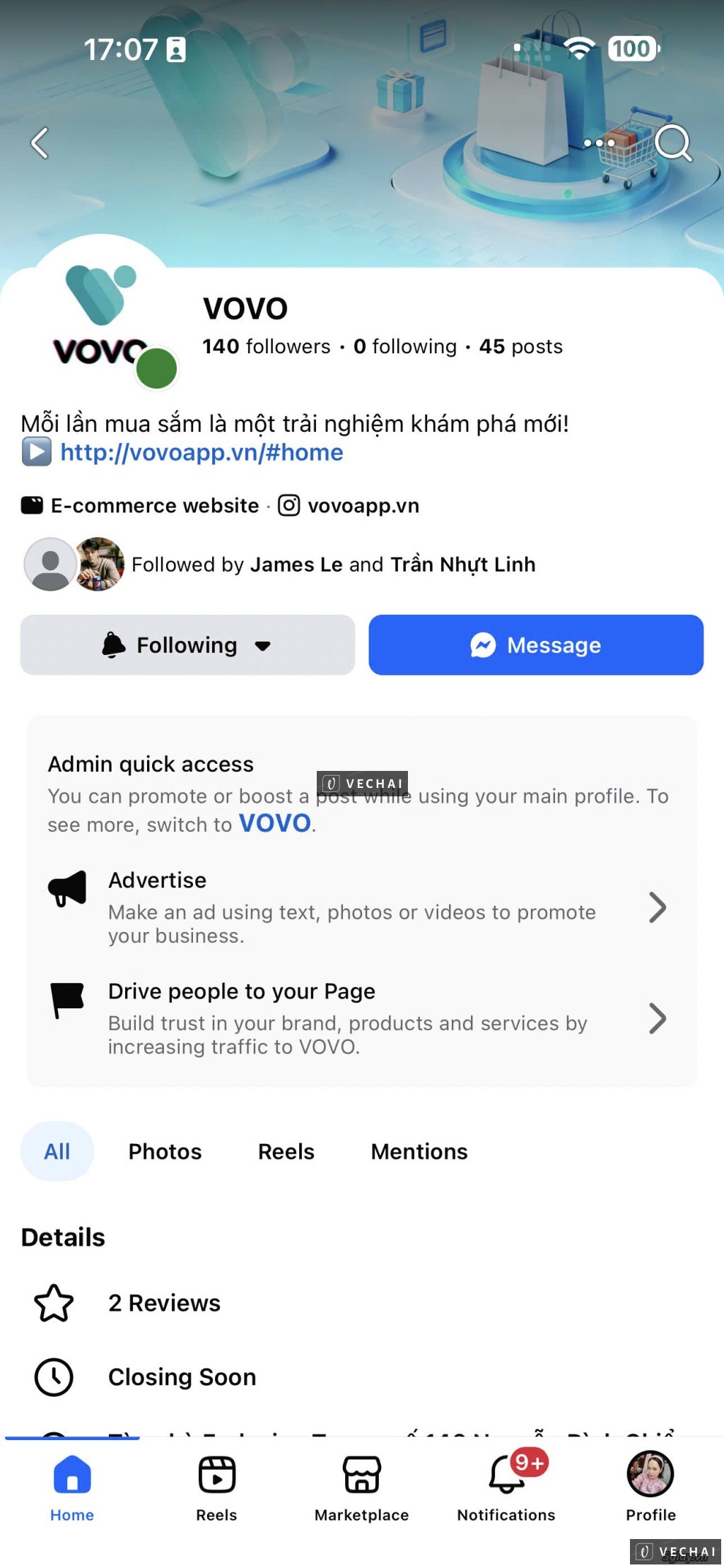 VOVO App mua sắm theo sở thích chiêu mộ bạn mua onlin tham gia an toàn