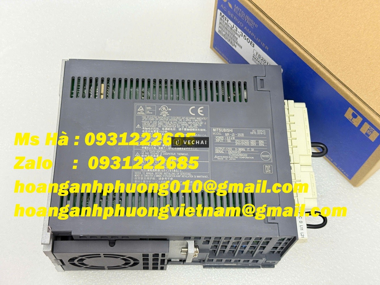 Chuyên bán hàng mới – hãng Mitsubishi MR-J3-350B – servo driver