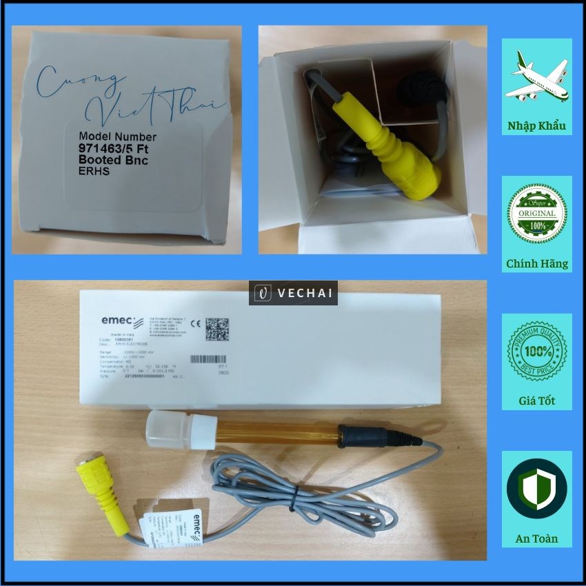 Cảm biến đo Redox ( ORP), điện cực đo Redox ( ORP), đầu dò đo Redox ( ORP) model ERHS hãng EMEC