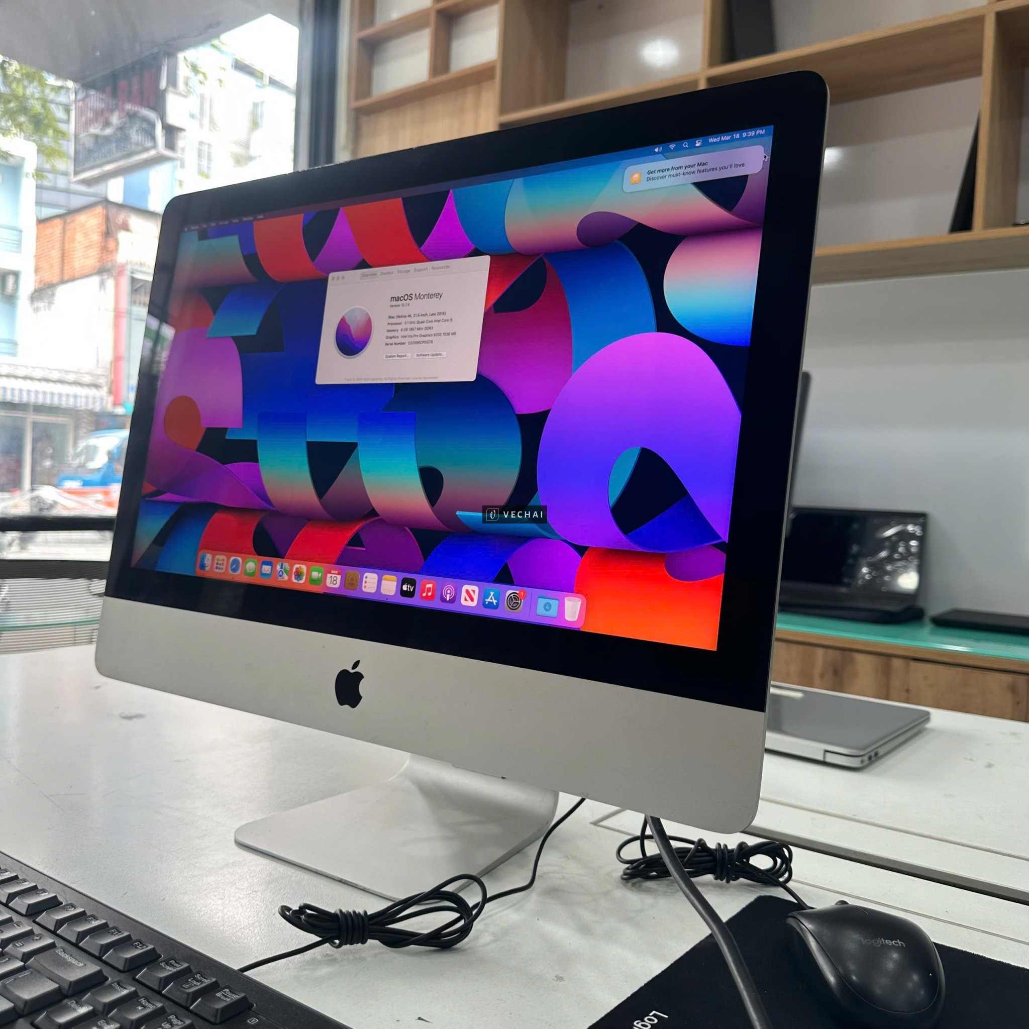 iMac 2015 Retina 4K Core i5 21.5 inch hồng viền nhẹ giá rẻ