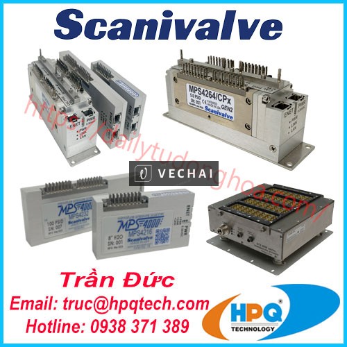 Bộ đo áp suất Scanivalve | Scanivalve pressure gauge