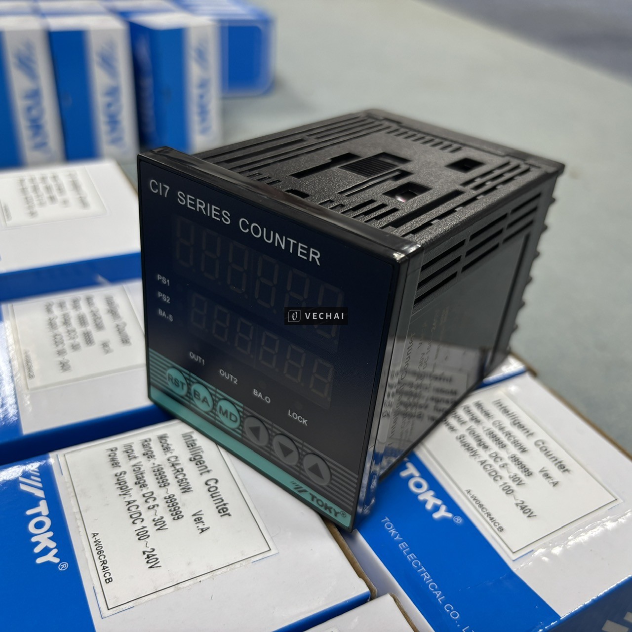 BỘ ĐẾM THÔNG MINH CI7-RC60W (TOKY)