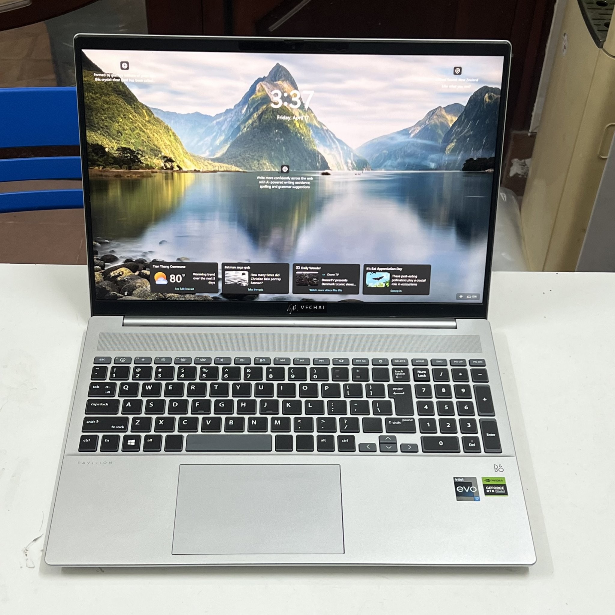 HP PAVILION PLUS 16 – AB i7 13700H, RAM 16GB, SSD 512GB, RTX 3050 6GB, 16 INCH 2K 120Hz