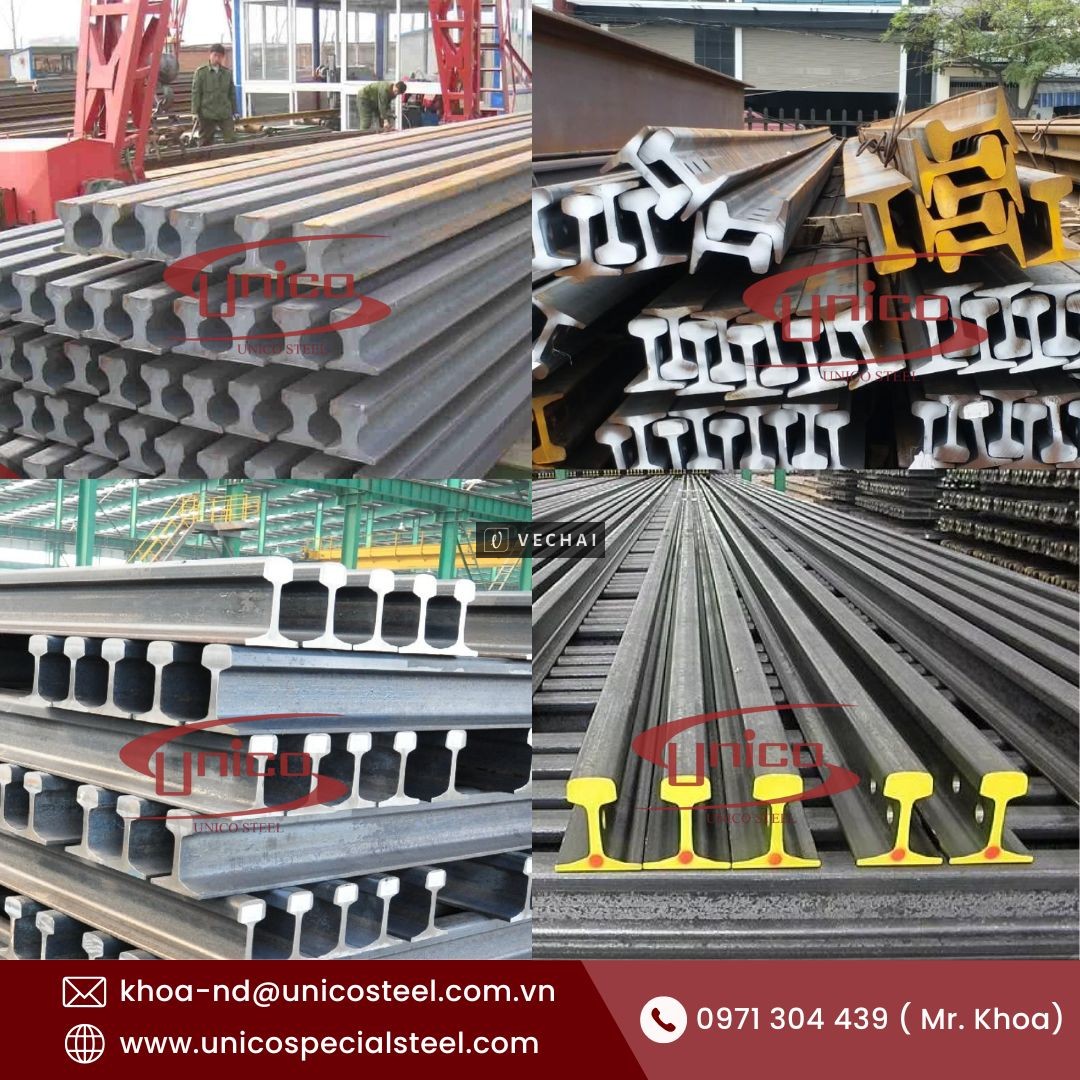 THÉP RAY TÀU CHUYÊN DỤNG: ĐỈNH CAO CHỊU TẢI – GIẢI PHÁP VÀNG CHO HỆ THỐNG GIAO THÔNG & NÂNG HẠ