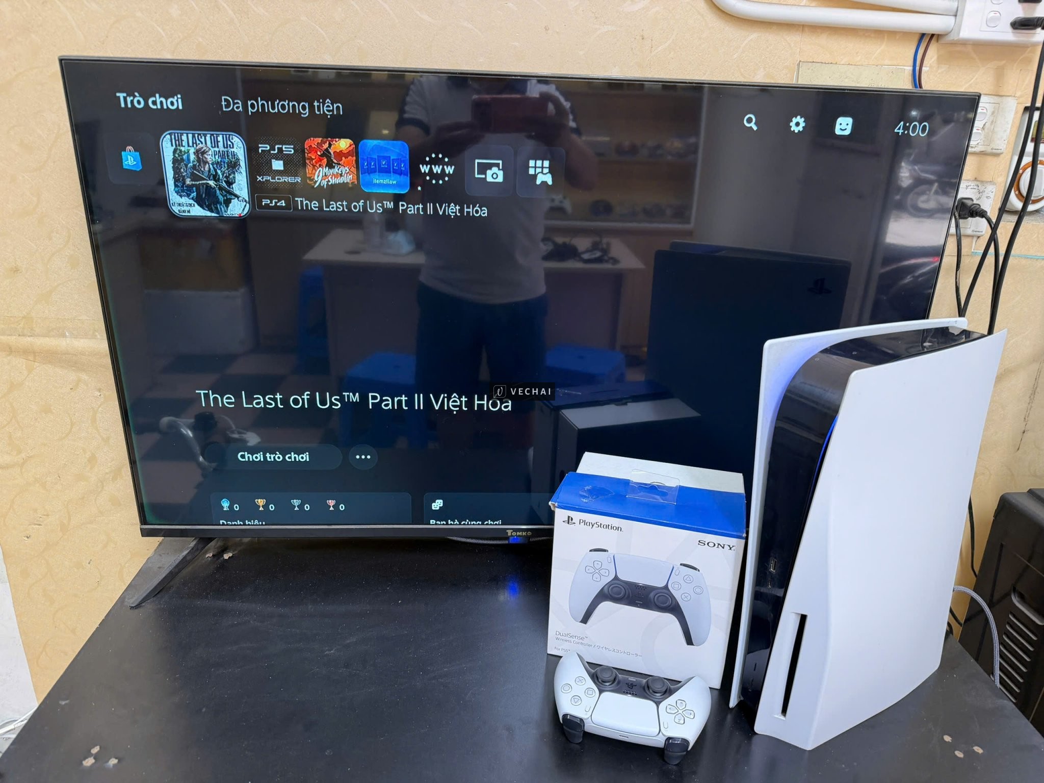 MÁY CHƠI GAME PS5 CHẠY FW 10.01 HẮC ÁM NGON CÀI SẴN GAME CHO AE VỀ CHƠI  – Máy tay cầm zin chính hãn