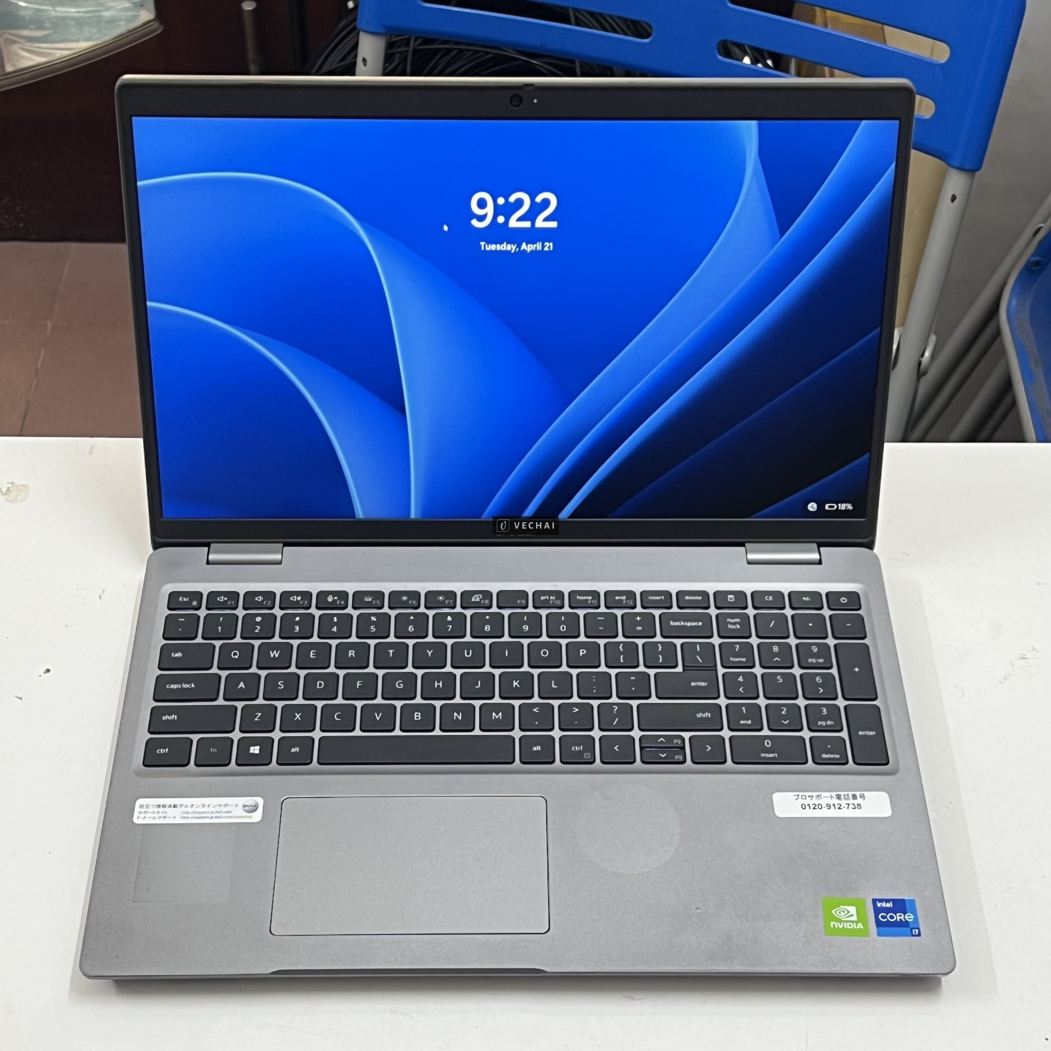 DELL LATITUDE 5521 i7 11850H, RAM 16GB, SSD 512GB, MX450 2GB DDR6 ,15 INCH FHD IPS