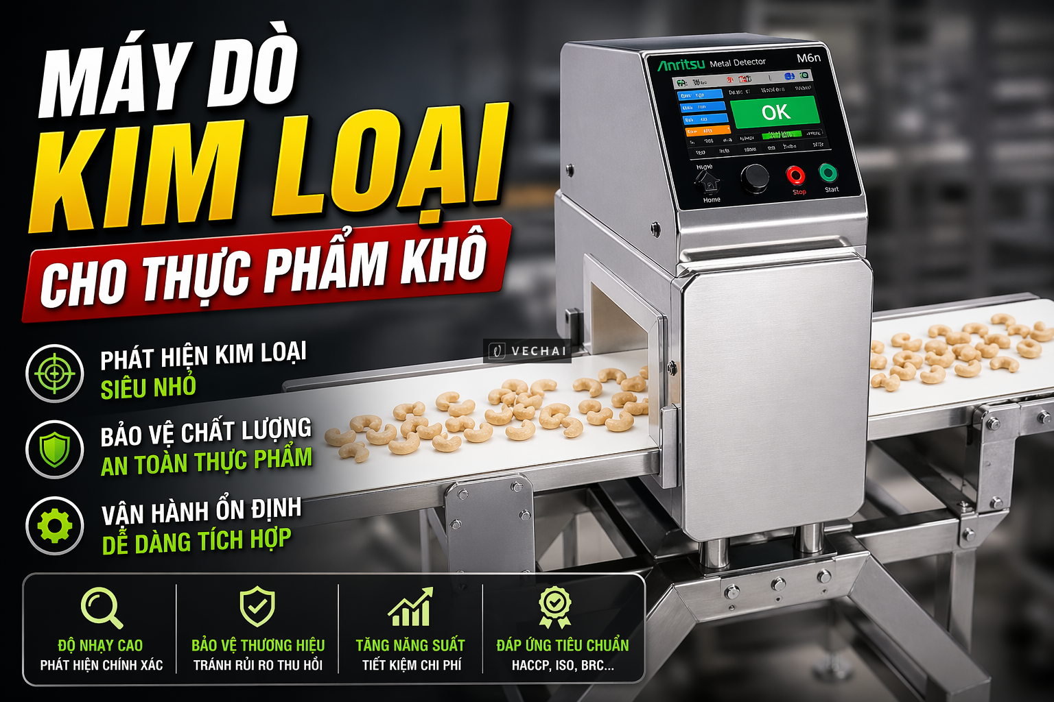 Hướng Dẫn Sử Dụng Máy Dò Kim Loại Đúng Chuẩn HACCP Cho Nhà Máy Thực Phẩm