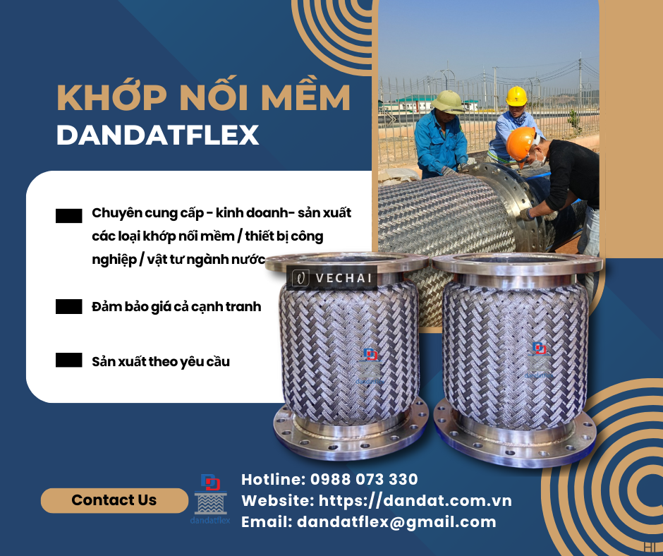 Cách Lựa Chọn Khớp Nối Mềm Inox Công Nghiệp Phù Hợp Với Nhu Cầu Sử Dụng