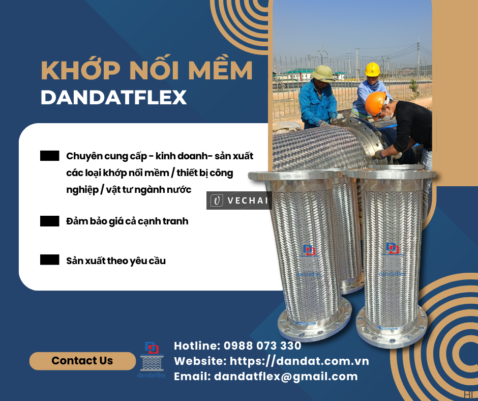 Cách Lựa Chọn Khớp Nối Mềm Inox Công Nghiệp Phù Hợp Với Nhu Cầu Sử Dụng