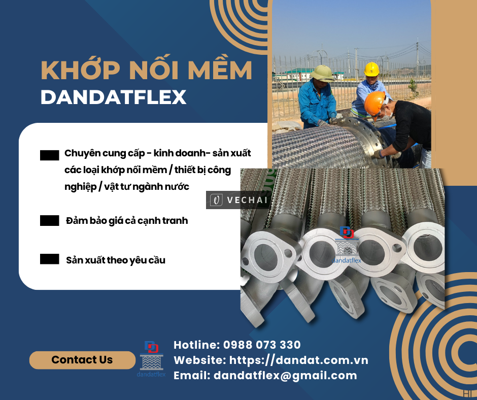 Cách Lựa Chọn Khớp Nối Mềm Inox Công Nghiệp Phù Hợp Với Nhu Cầu Sử Dụng