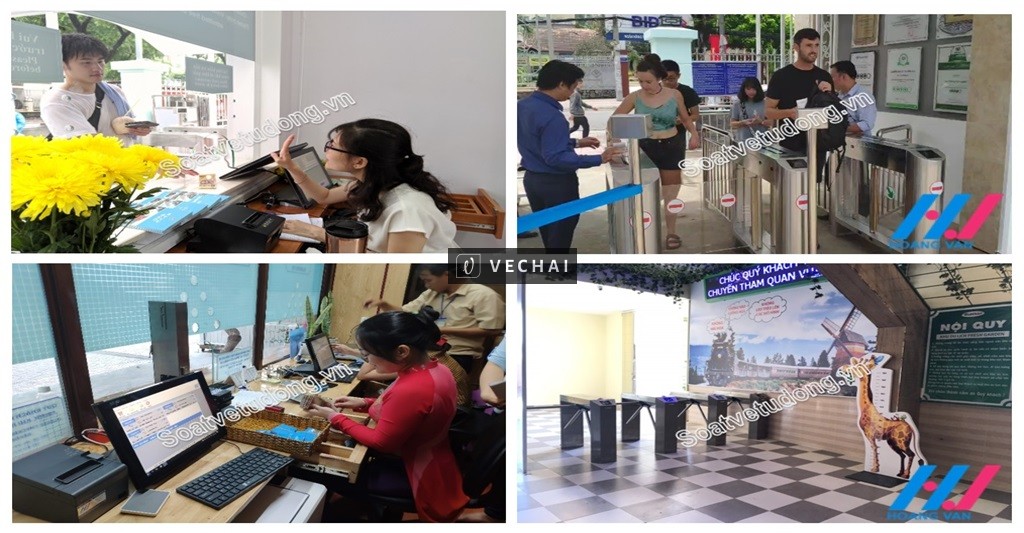 Hệ Thống Kiểm Soát Vé Tự động Cho Khu Du Lịch, Vui Chơi, Giải Trí
