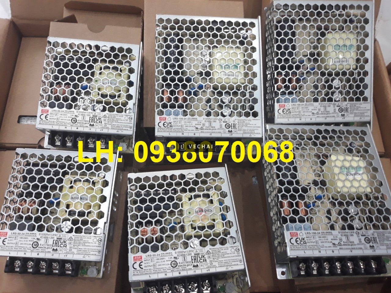 nguồn mean well LRS-50-24 chính hãng