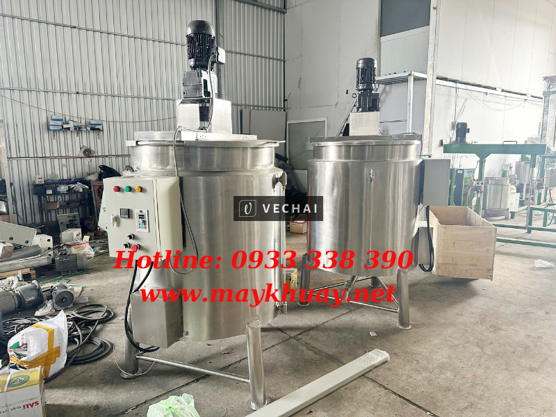 Bồn khuấy gia nhiệt 500 lít