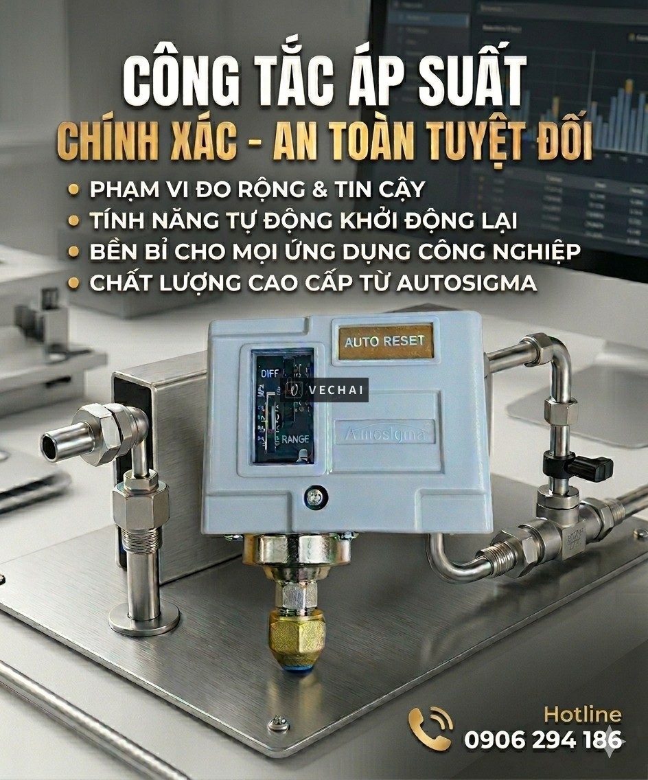 Công Tắc Áp Suất Autosigma HS210 Có Gì Nổi Bật?