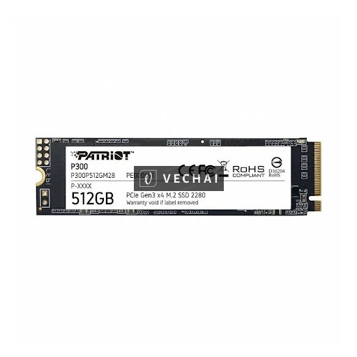 Ổ cứng gắn trong/ PATRIOT SSD P300 512GB NVMe M.2 PCIe P300P512GM28