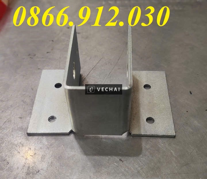 Pát U xà gồ 30×60, giải pháp lắp khung sắt không cần hàn