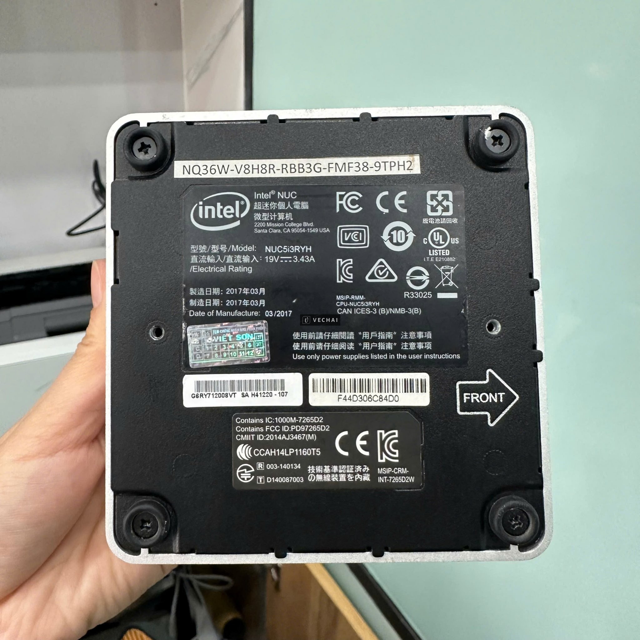 PC Mini Intel NUC5i3RYH Core i3-5010U giá rẻ