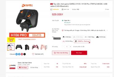 Tay cầm chơi game Xbox Wireless Controller + DAREU H106 Pro + PS5 Thanh Lý Giá rẻ – Tay cầm chơi gam