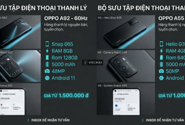 [THANH LÝ CTY] LÔ OPPO ZIN NGUYÊN BẢN – PIN KHỦNG 5000mAh