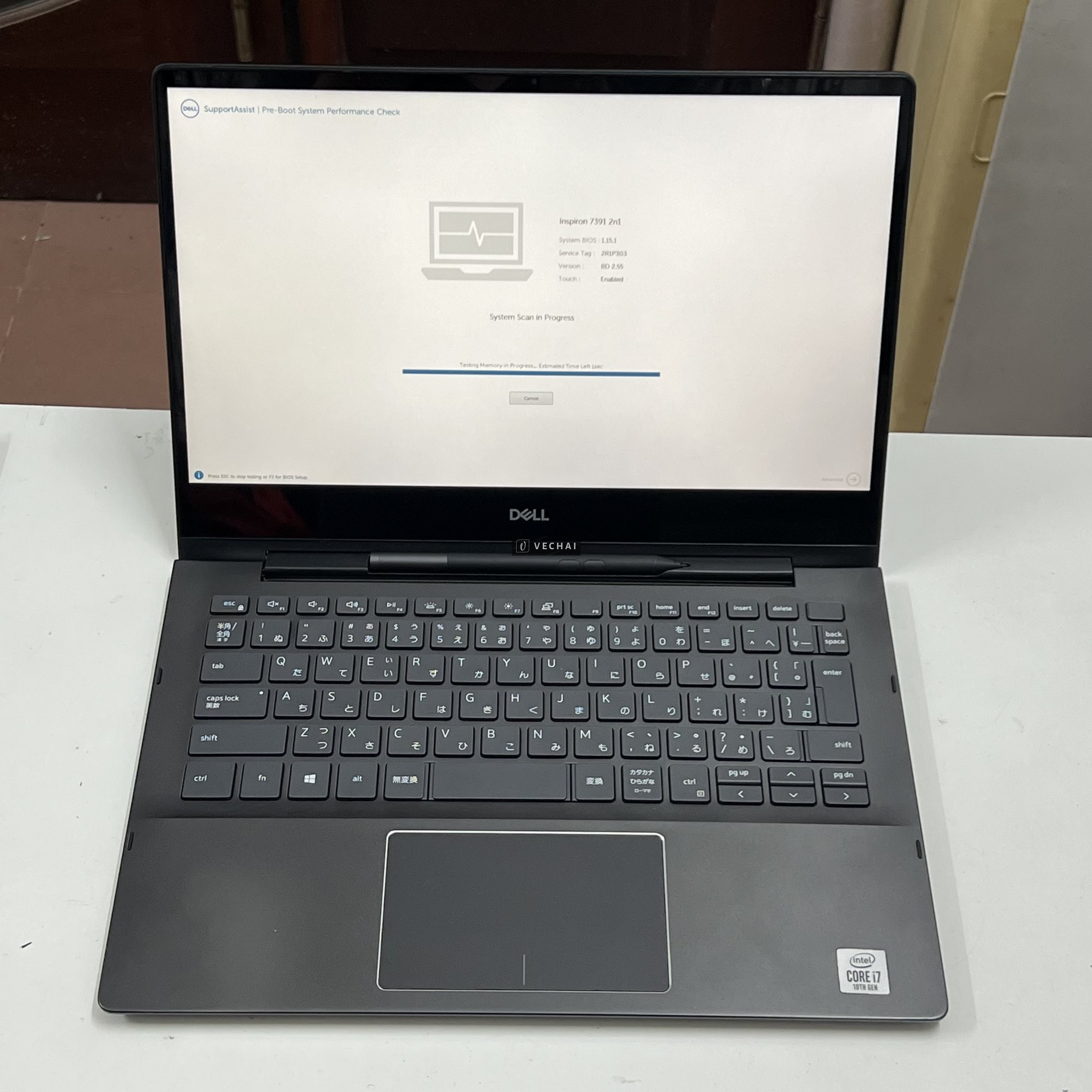 DELL INSPIRON 7391 2 IN 1 i7 10510U, RAM 16GB, SSD 512GB, 13 INCH FHD TOUCH