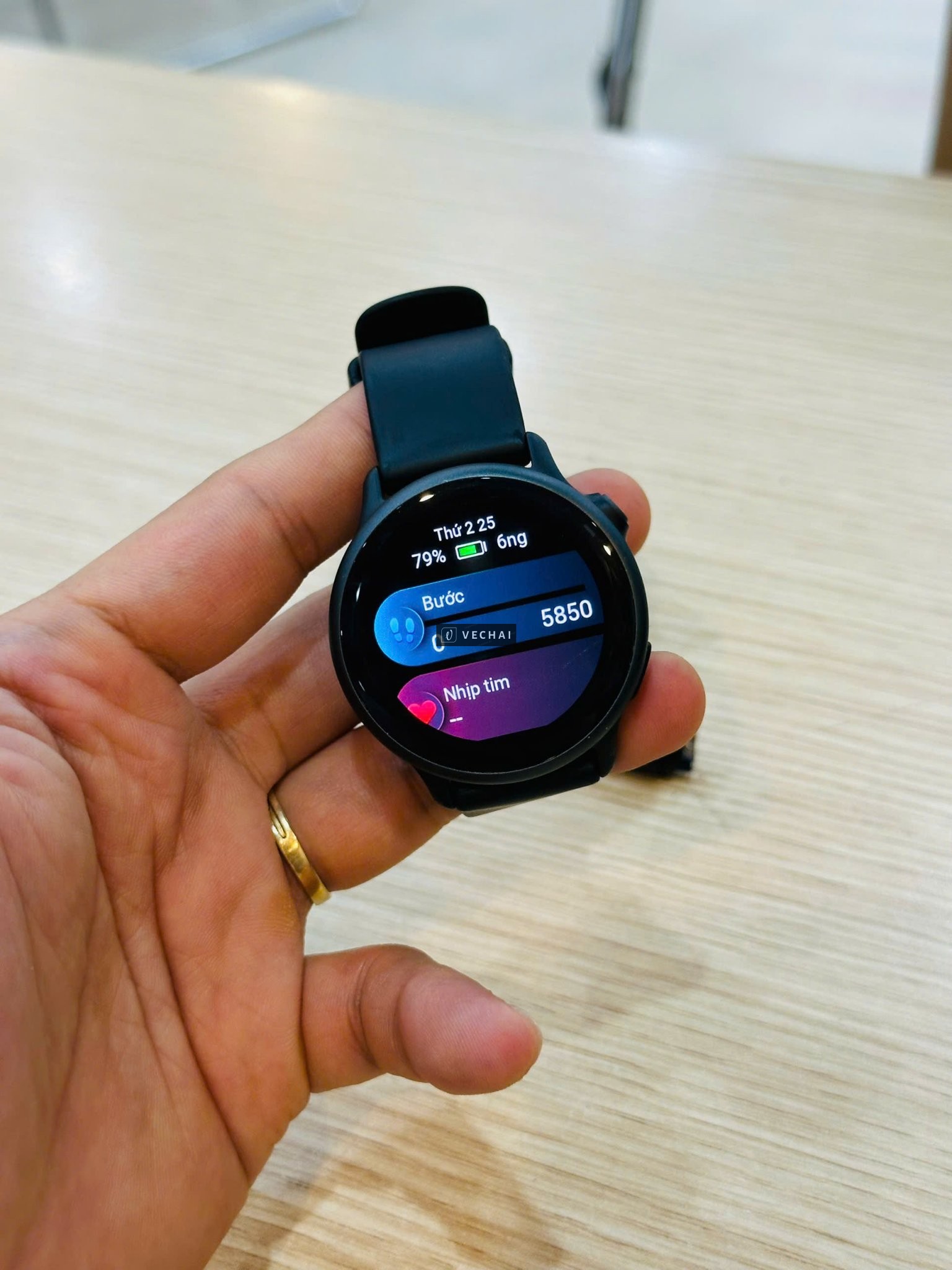 ĐỒNG HỒ GARMIN VIVOACTIVE 6 – MÀN OLED PIN SỬ DỤNG LÂU DÀI CHÍNH HÃNG – đồng hồ còn bảo hành chính h