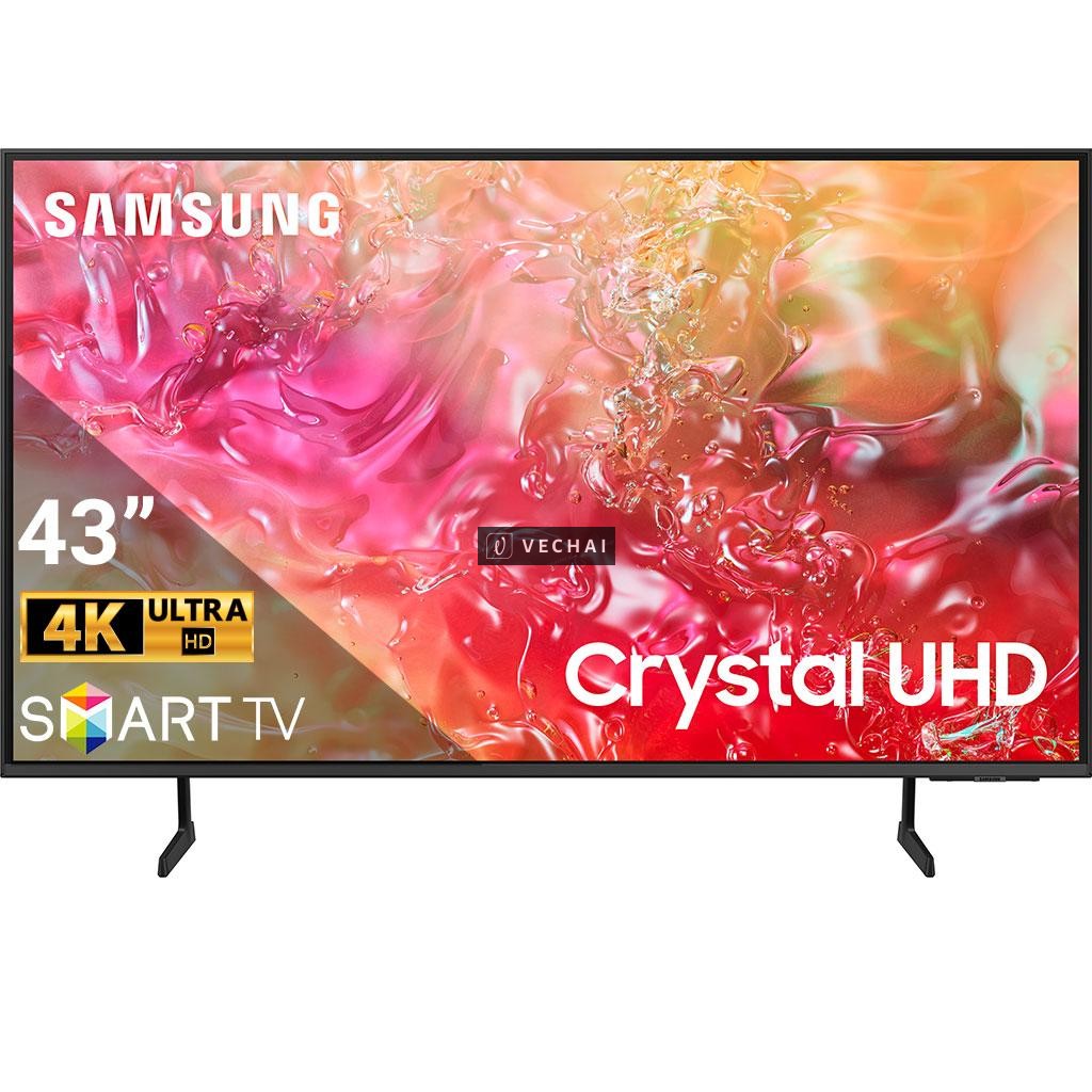 Smart Tivi Samsung 4K 43 inch 43DU7700 Mới 100% Cty Mua Dư nên thanh lý